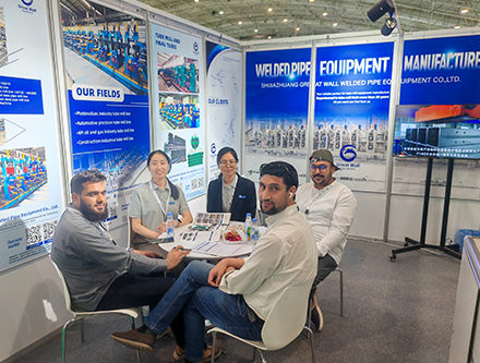 Shijiazhuang Great Wall Welded Pipe Equipment Co., Ltd. Deepens Its Footprint in the Middle East Market: Saudi Exhibition Catalyzes Multi-Industry Cooperation Upgrades