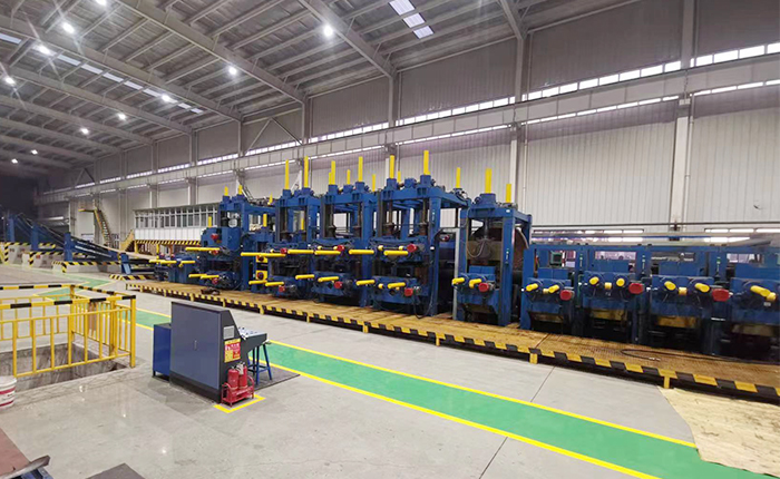 ERW508mm API petroleum high frequency straight seam welded pipe production line