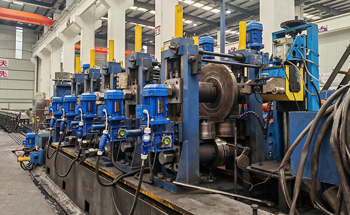 F100x100x5.0mm direct square cold-bent welded pipe production line