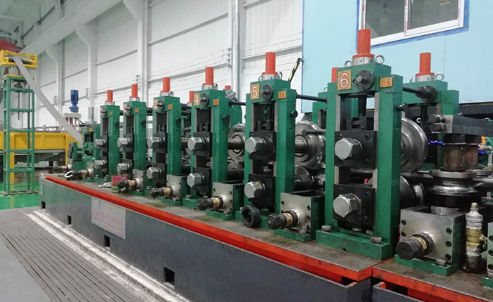 Heavy-duty HG114 precision high-frequency straight seam welded pipe production line