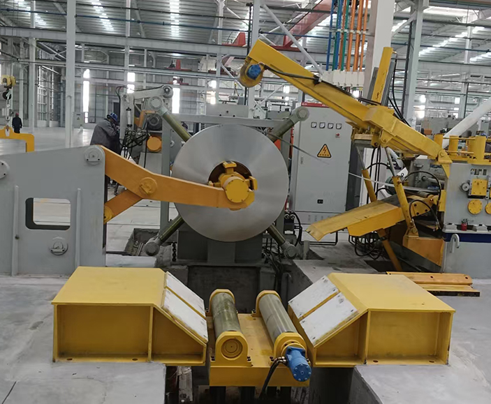 Pinching and Leveling Machine
