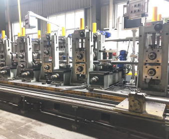 Small-diameter thick-walled steel pipe mill line