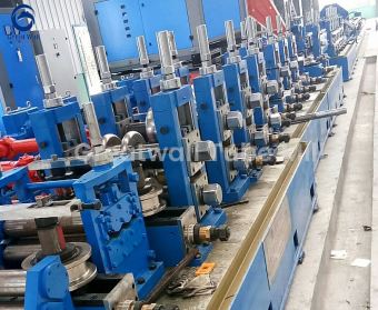 HG114 high frequency straight seam welded pipe production line
