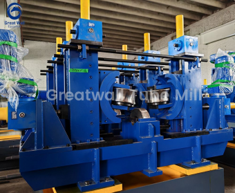 HG140 high frequency straight seam welded pipe production line