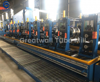 HG219 high frequency straight seam welded pipe production line