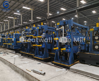HG406 high frequency straight seam welded pipe production line