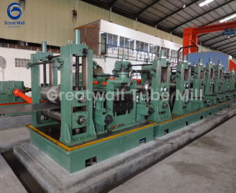 HG325 high frequency straight seam welded pipe production line