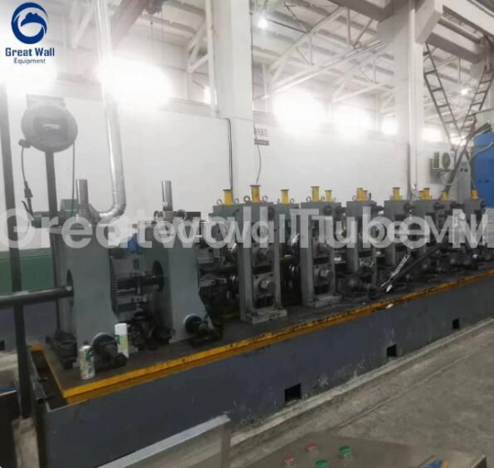 ERW76 small diameter welded pipe machine